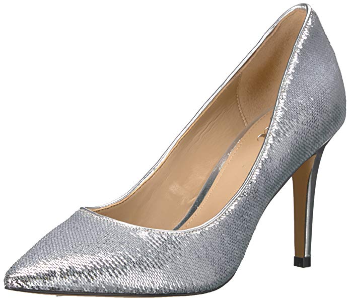 The Fix Women's Regina Pointed-Toe Sequin Dress Pump