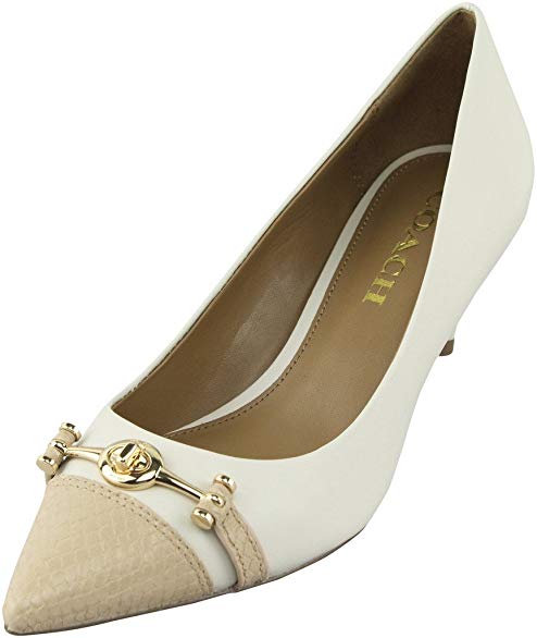 Coach Womens Lauri Lux Suede Pointed Toe Classic Pumps