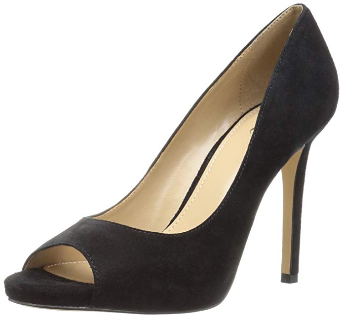 The Fix Women's Rosalee Peep Toe Platform Stiletto Dress Pump