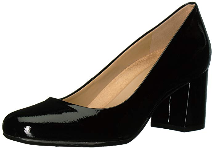 Naturalizer Women's Whitney Dress Pump, Black, 7.5 W US