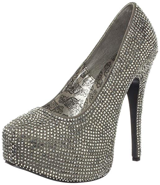 Pleaser Women's Teeze 06R GYSA PWRS Platform Pump